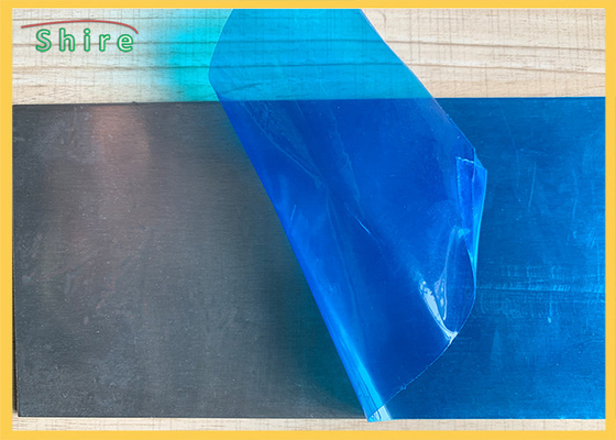 Película protectora del color de Differernt de la chapa azul del grueso 150g/25m m