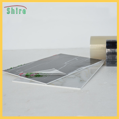 Cinta protectora del fichero de mármol temporal auto-adhesivo transparente de la película